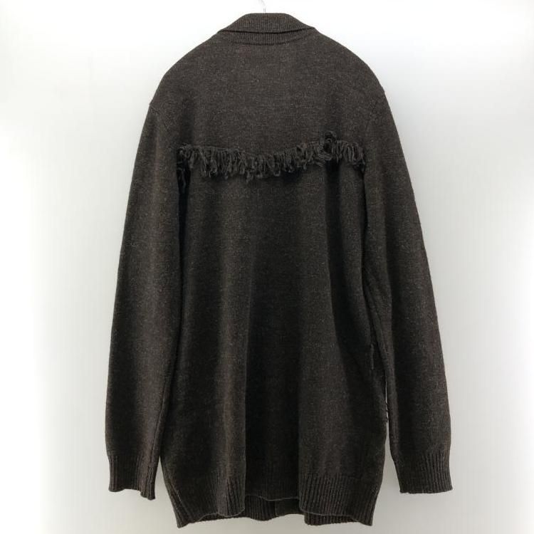 中古】NUMBER(N)INE 02AW ジョージ期 フリンジロングカーディガン