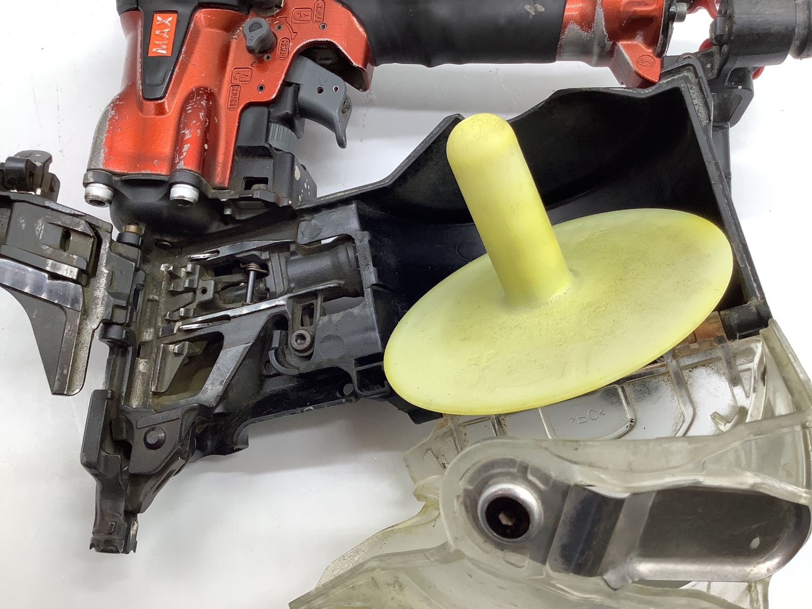  品 MAX マックス 高圧釘打機 HN-65 N 3 D-R スーパーネイラ マイスターレッド エコツール岡崎インター店 M 02 釘打機 エアーツール