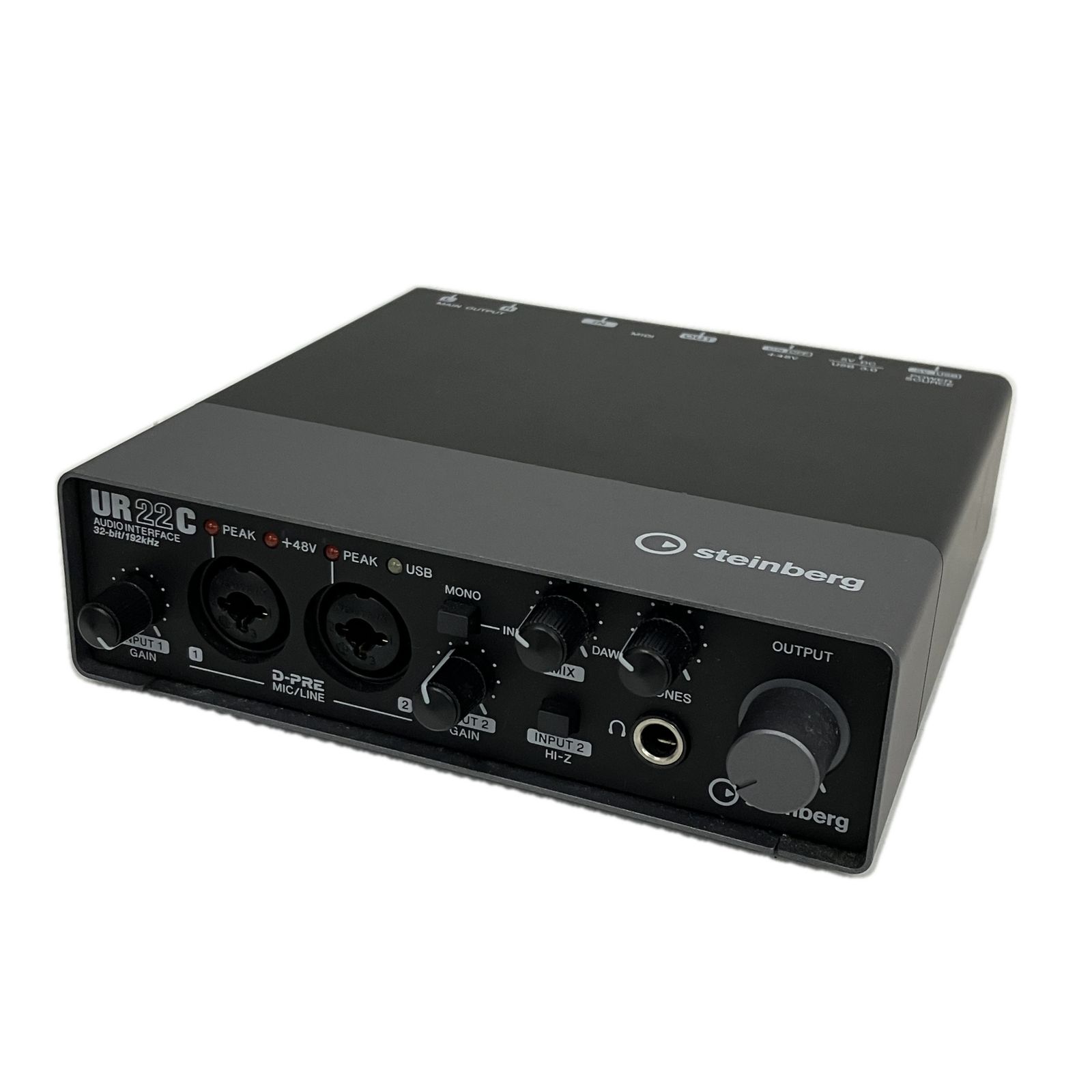 Steinberg UR22C USB 3.0 Type-C 32bit 192kHz オーディオインターフェイス DTM S10600908