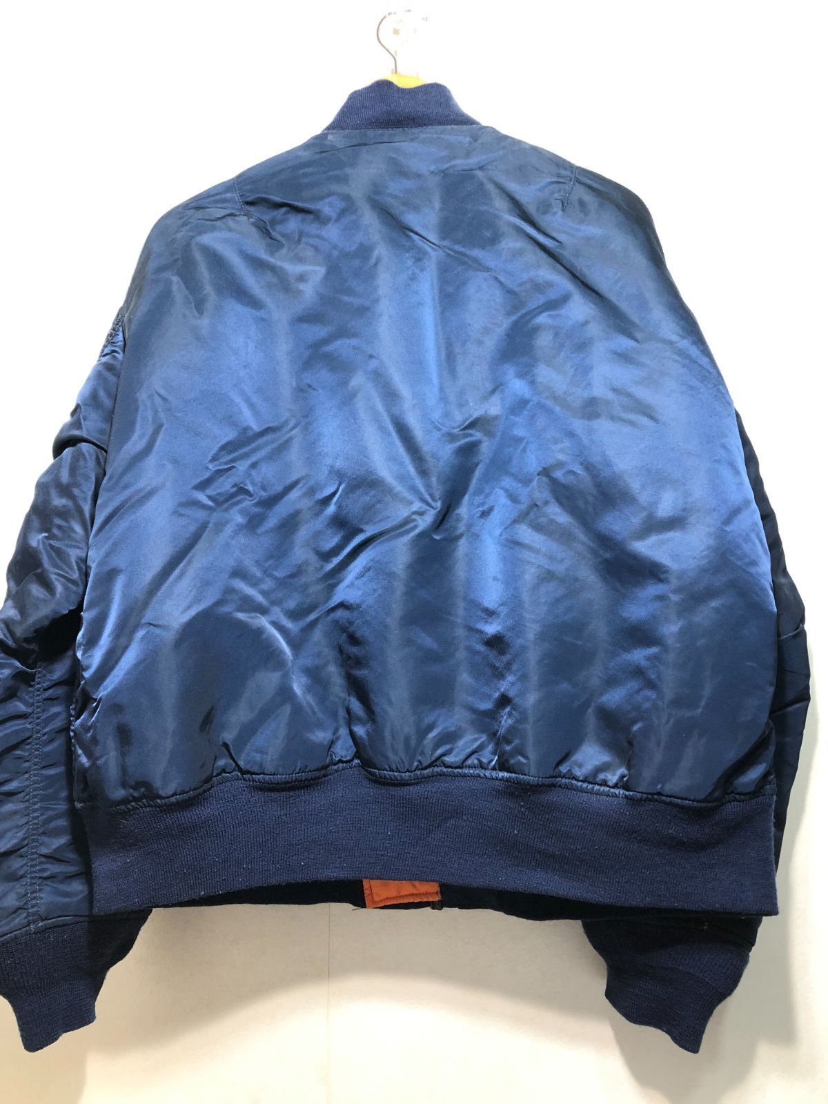 031190 ALPHA MA-1 ネイビー XL ミリタリー ジャケット