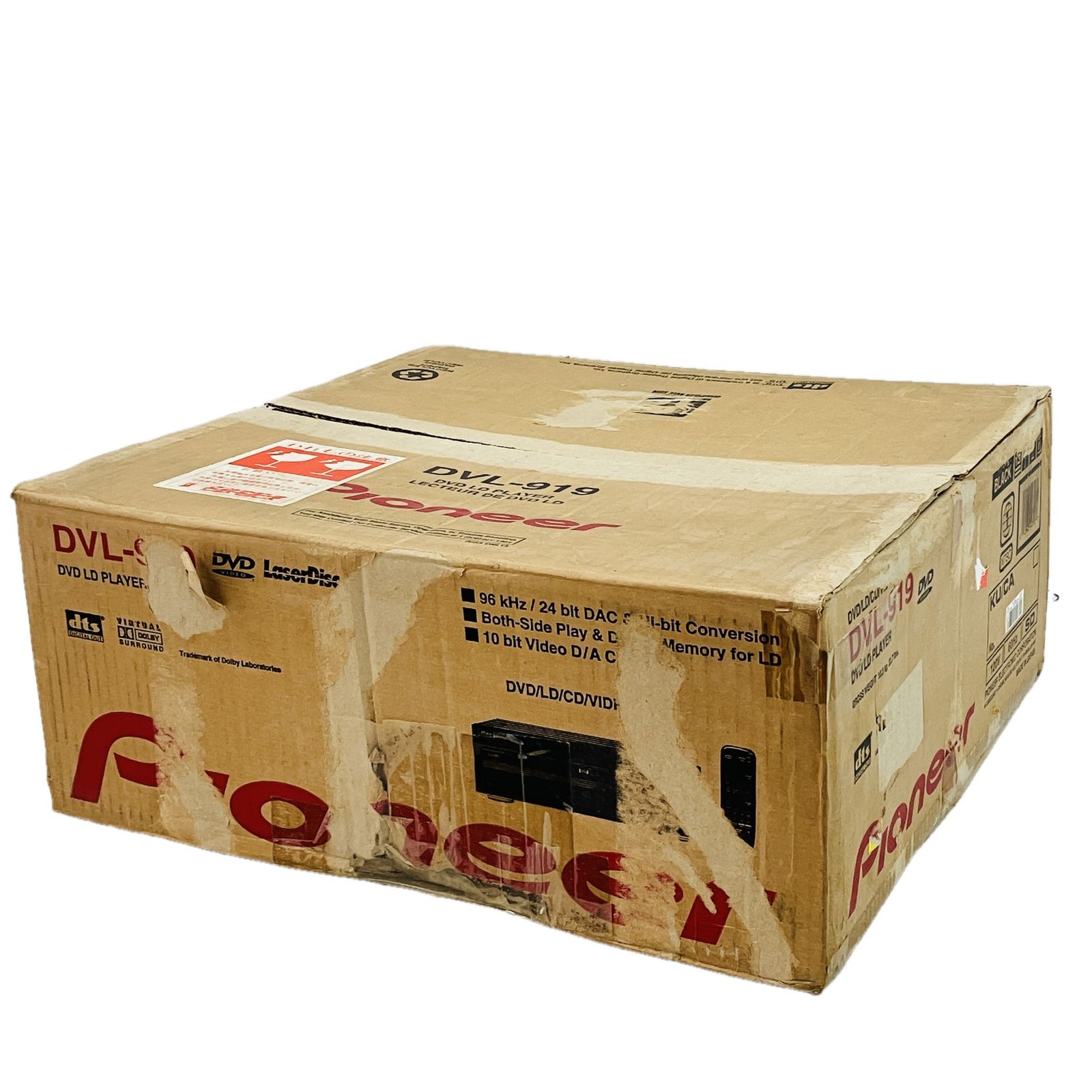 PIONEER パイオニア DVL-919 LD DVD CDプレーヤー 1998年製 音響機器 C10477650