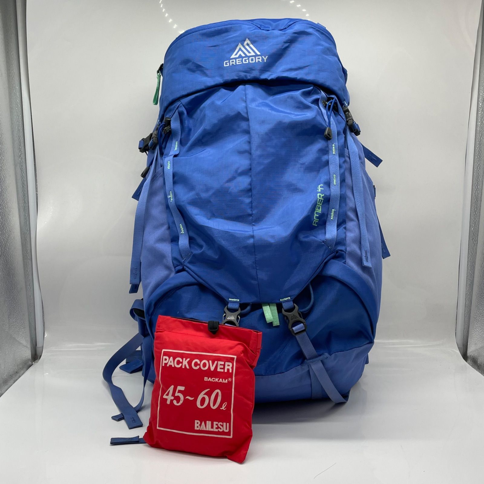 BN6758 GREGORY グレゴリー AMBER 44 アンバー 44L バックパック リュック WS レディース ブルー系 アウトドア 登山