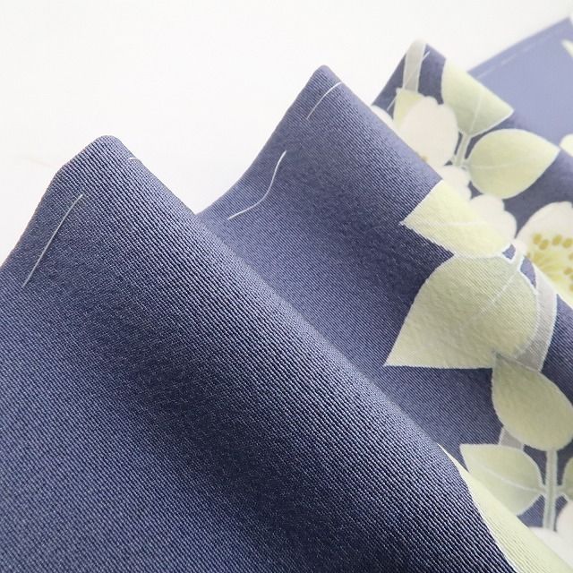 ❁tomihisa❁ 本加賀友禅 新納智英 落款 桜 着物 正絹 仕付け糸付 慶びの場所への架け橋となる桜 訪問着 5123