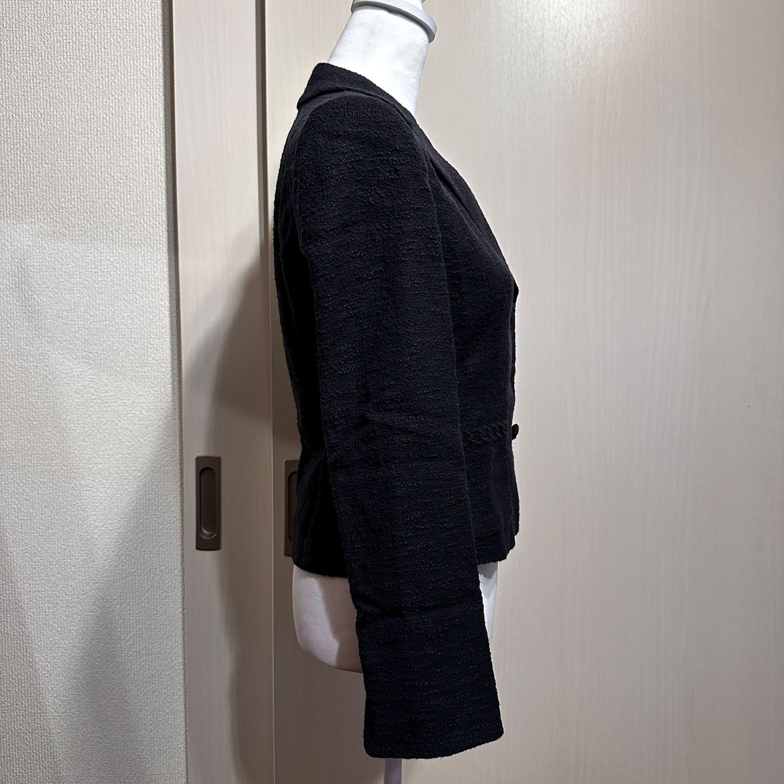 レリアン×ロロピアーナ ジャケット 黒 サイズ7 ak637 - メルカリ