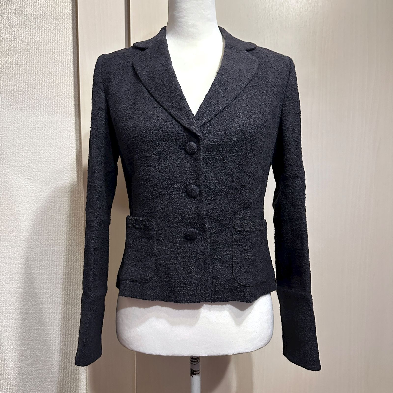 レリアン×ロロピアーナ ジャケット 黒 サイズ7 ak637 - メルカリ