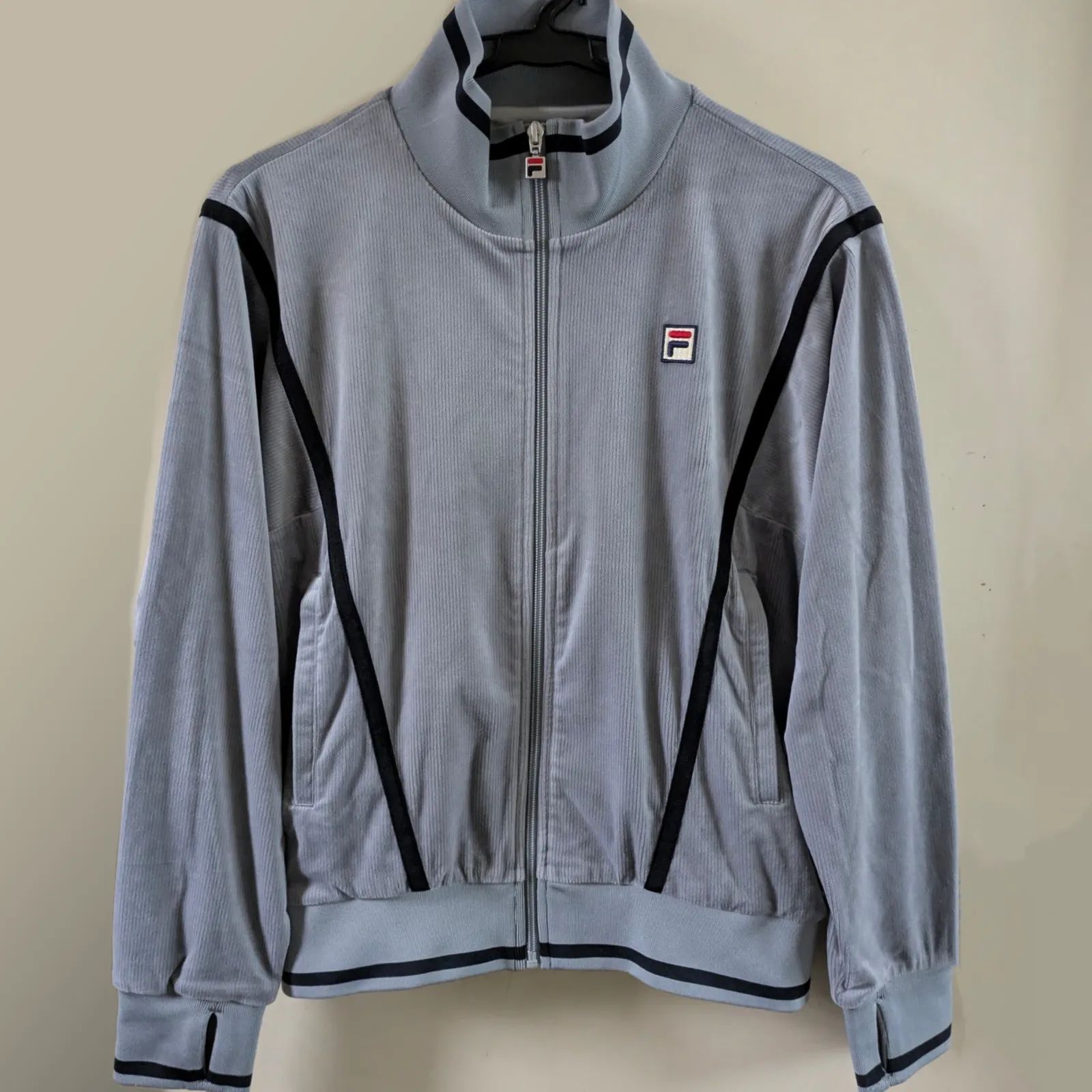 FILA フィラ テニスウェア トラックジャケット グレー VM5552メンズM FILA フィラ テニスウェア トラックジャケット グレー VM5552メンズM