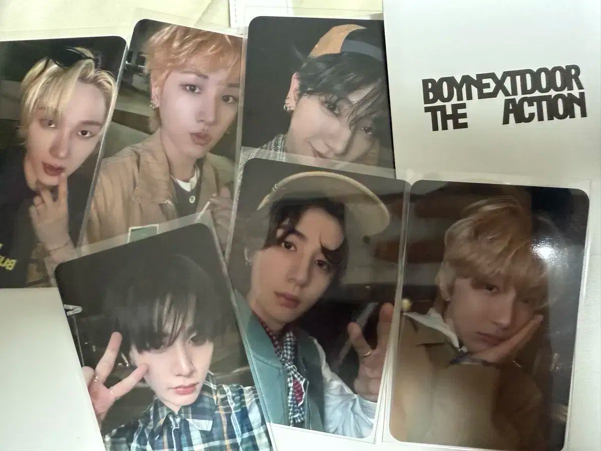 BOYNEXTDOOR ボイネク ボイネク ディアクション 公開番組 サノク トレカ