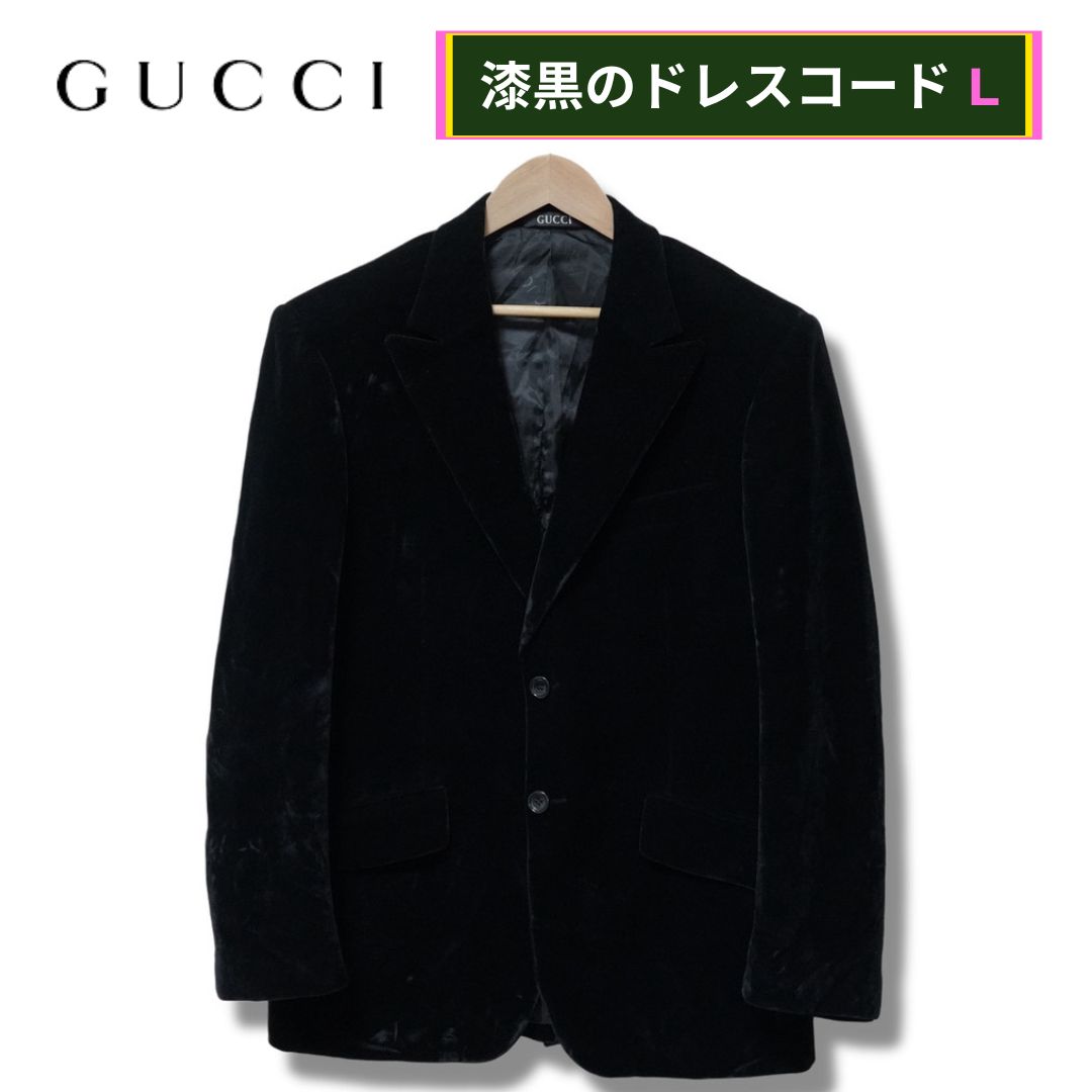 新品未使用品タグ付 GUCCI ベルベット テーラードジャケット グッチ メンズ ウェアGGベルベット ジャケット | GUCCI® JP