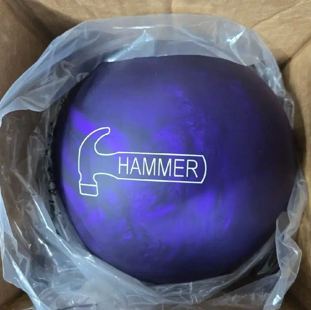 14パウンド HAMMER PURPLE パール ウレタン ボーリング 球