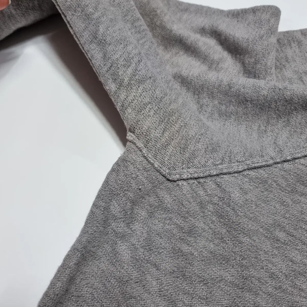 ニット ジップアップ