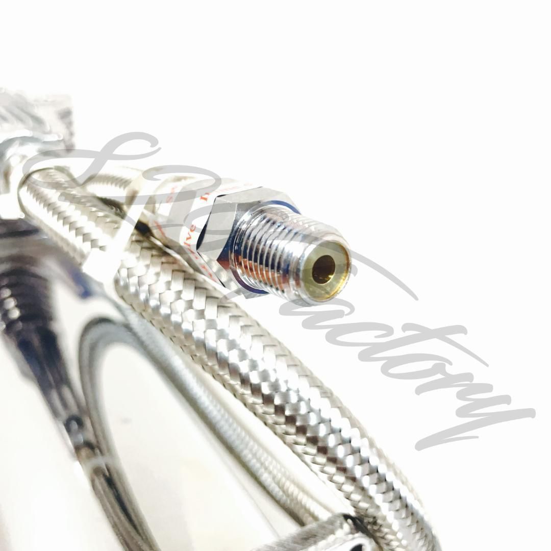コンプレッサー AC444 クロームメッキ NPT 1/4 標準出力 エアサス コンプレッサー 444C PRO クロームメッキ シルバー 高出力タイプ 高