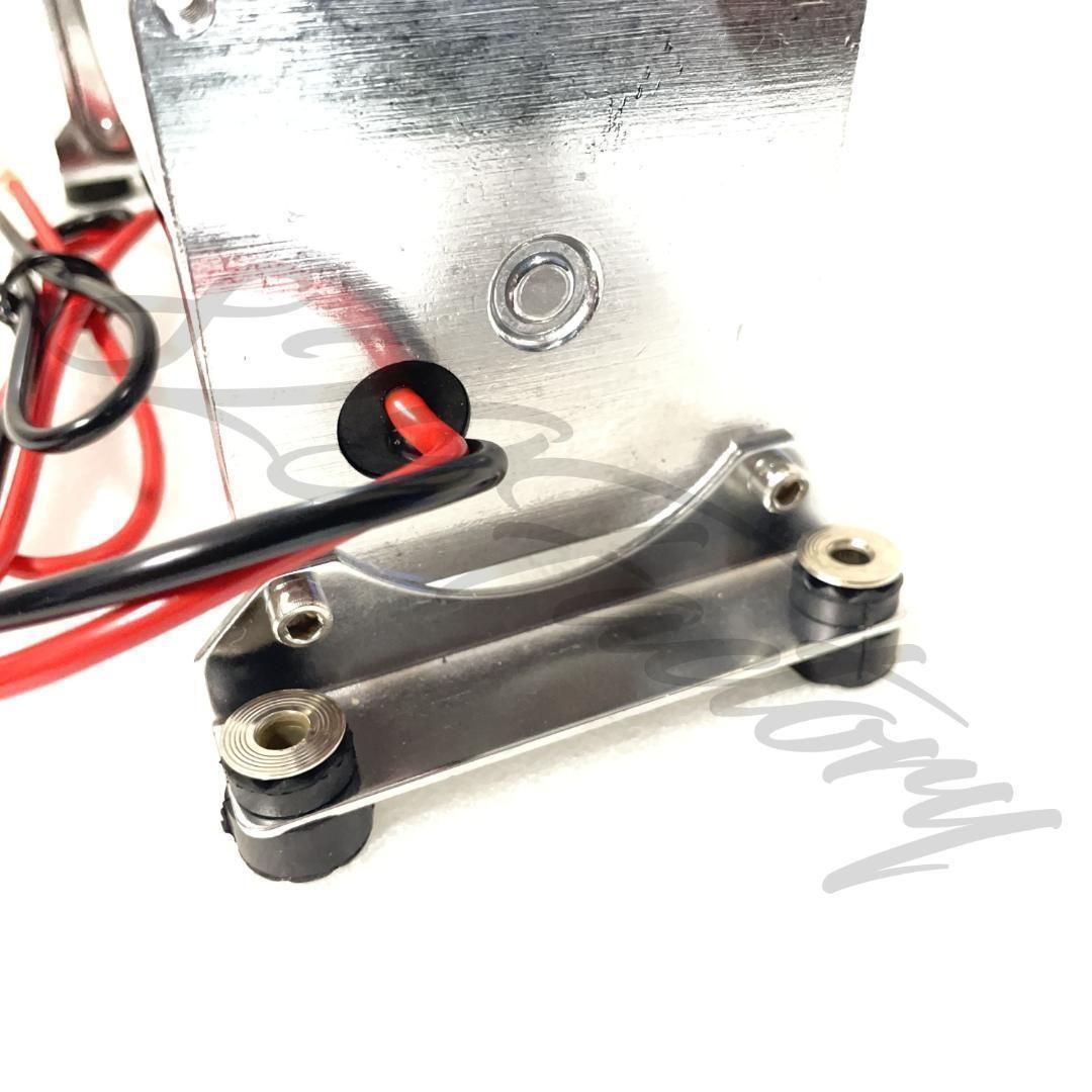 コンプレッサー AC444 クロームメッキ NPT 1/4 標準出力 エアサス オリジナルコンプレッサーAC444改 クローム - 新品部品・中古部品