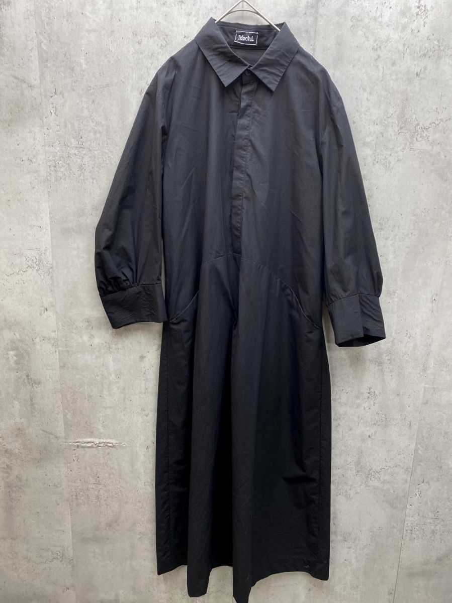 Mochi モチ パフィースリーブドレス ワンピース size1 黒 レディース