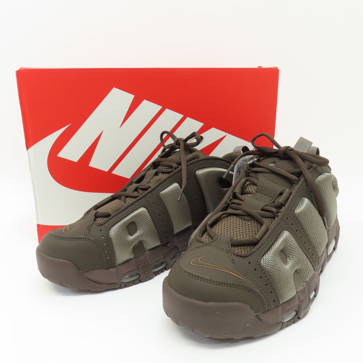 未使用】NIKE ナイキ AIR MORE UPTEMPO LOW エア モア アップテンポ 