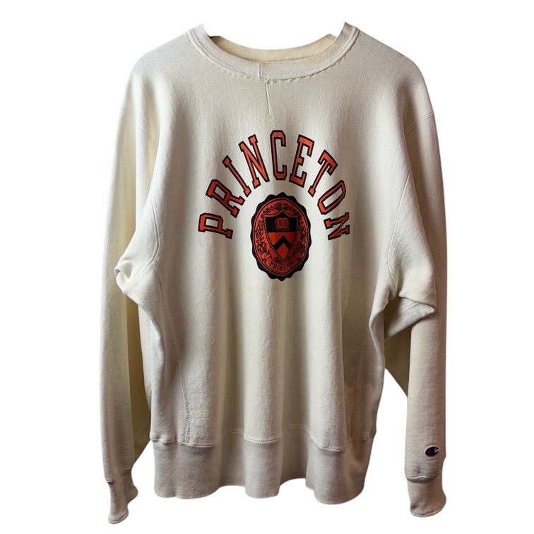 Champion “Reverse Weave” Sweatshirt Princeton University 80s Made