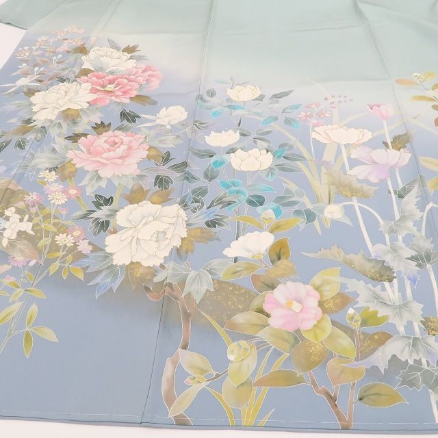 仕付け糸付 訪問着