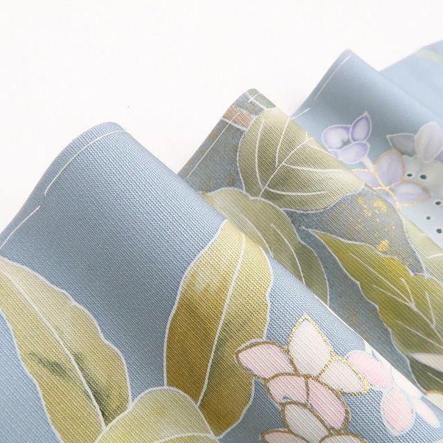 ❁tomihisa❁ 牡丹 椿 着物 正絹 花の息吹に心寄せれば人それぞれに季節は巡る 仕付け糸付 訪問着 5344