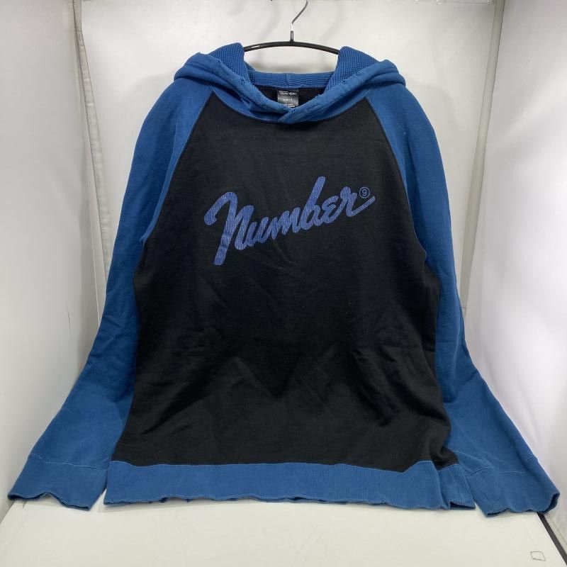 中古】NUMBER(N)INE 05AW ハイスト期 フェンダーロゴ ダメージパーカー