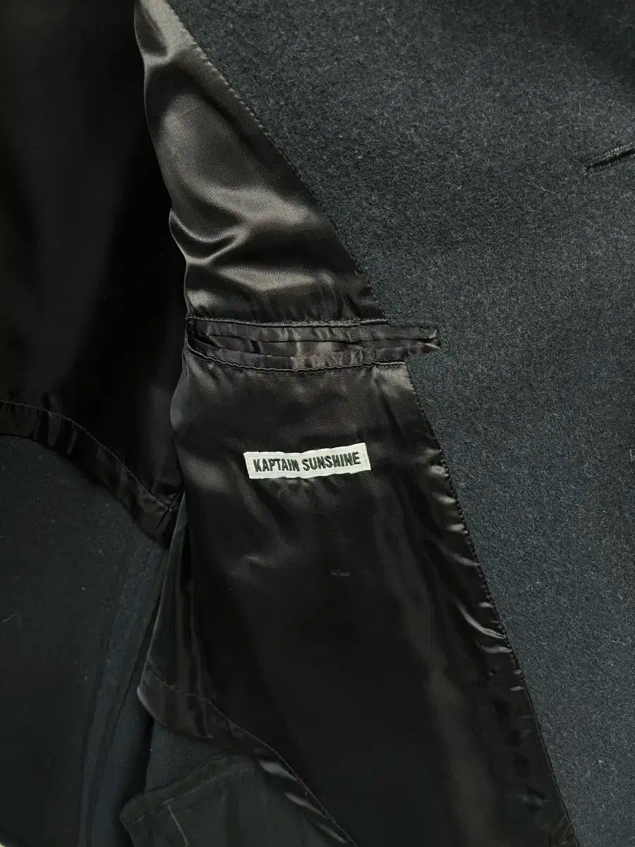 22fw KAPTAIN SUNSHINE キャプテンサンシャイン ピーコート ネイビー 38