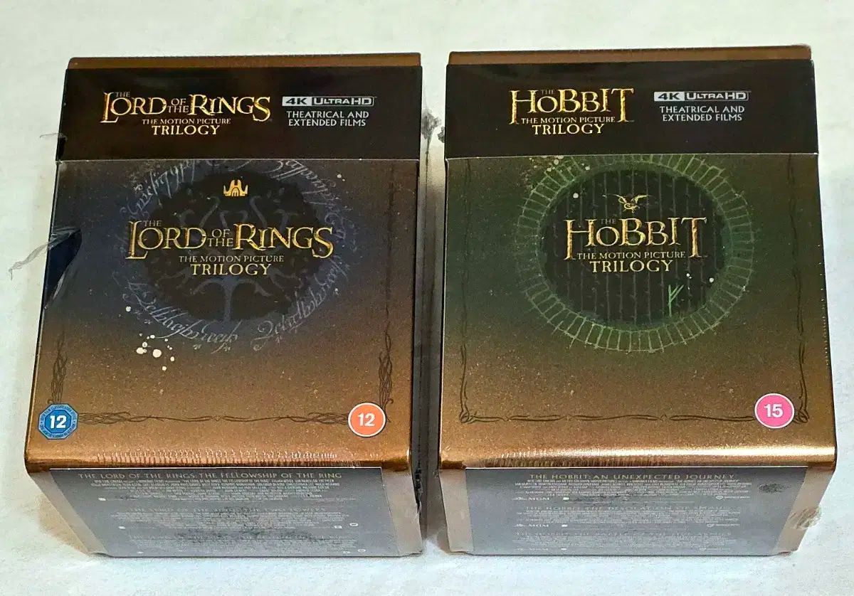 リングの キング ホビット ライブラリーケース 4 K 版 盤 期間 スチールブック ブルーレイ Blu ray