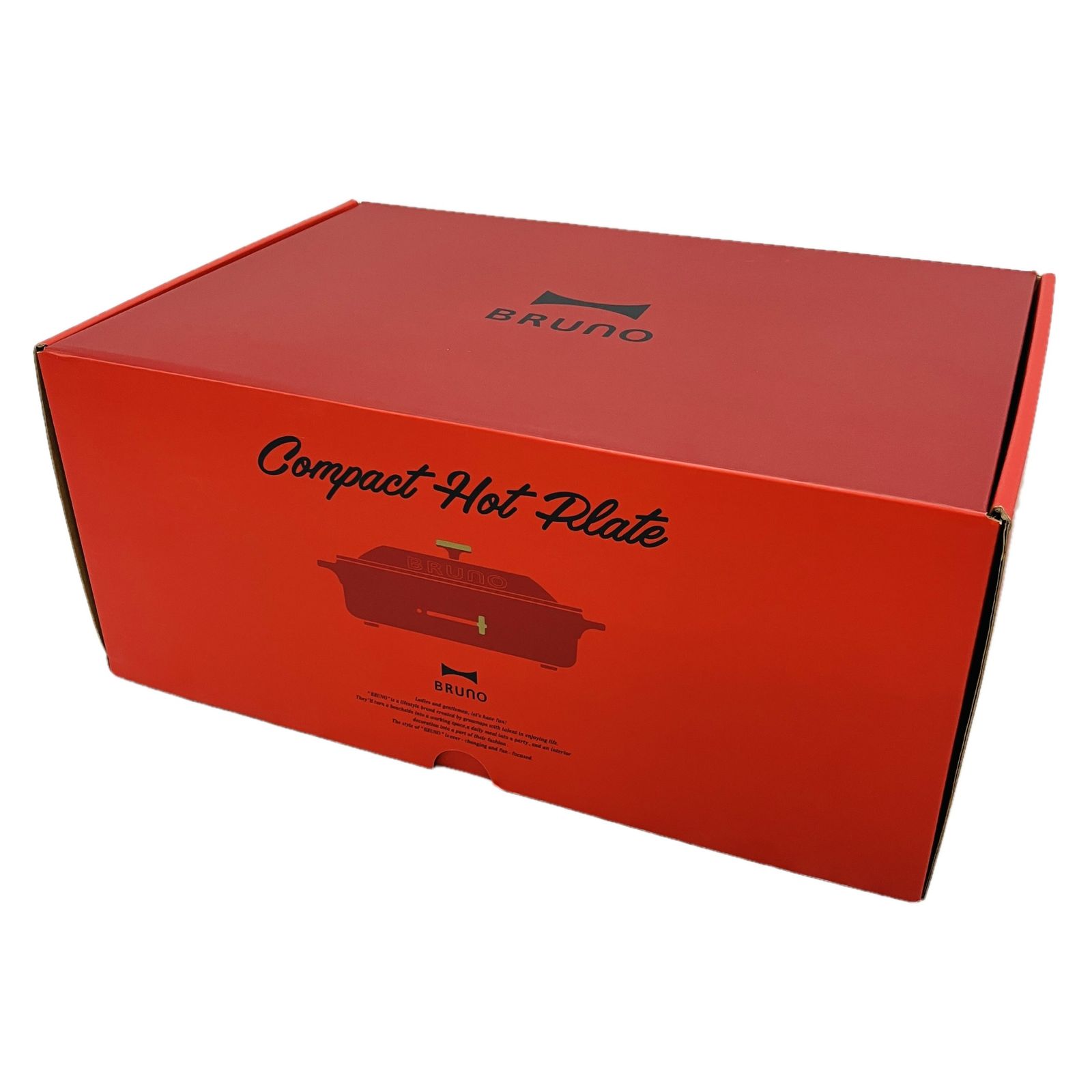 BRUNO BOE 021 RD ブルーノ コンパクトホットプレート 家電