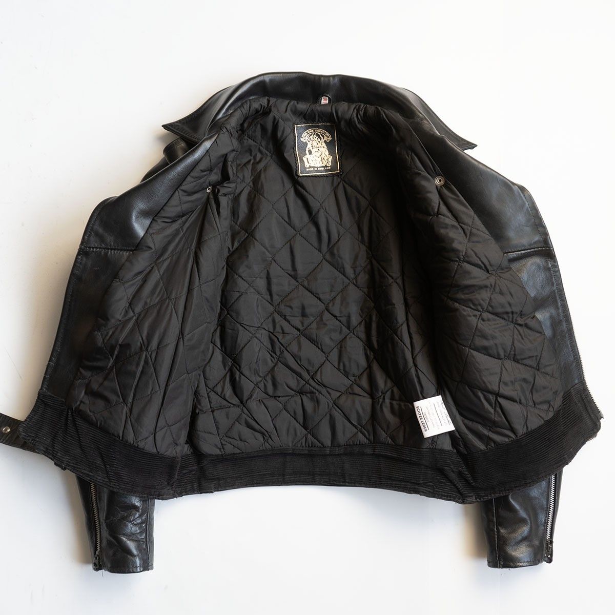 666 triple six ステアハイド ダブルライダースジャケット 38 レザー トリプルシックス 25110354