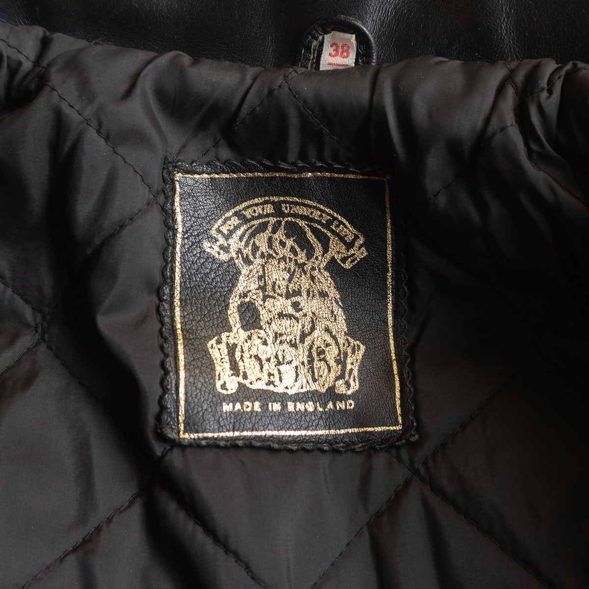 美品】666 triple six【ステアハイド ダブルライダースジャケット】38