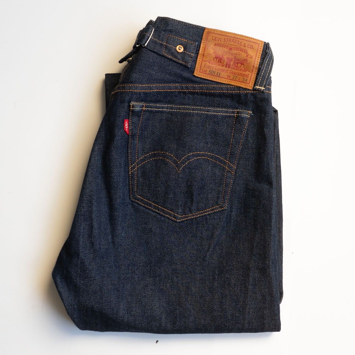 【美品/濃紺】 LEVI'S VINTAGE CLOTHING 【 37501 / 501XX ビッグE デニムパンツ 】32×34 リーバイス LVC 日本製 wsm 25110344