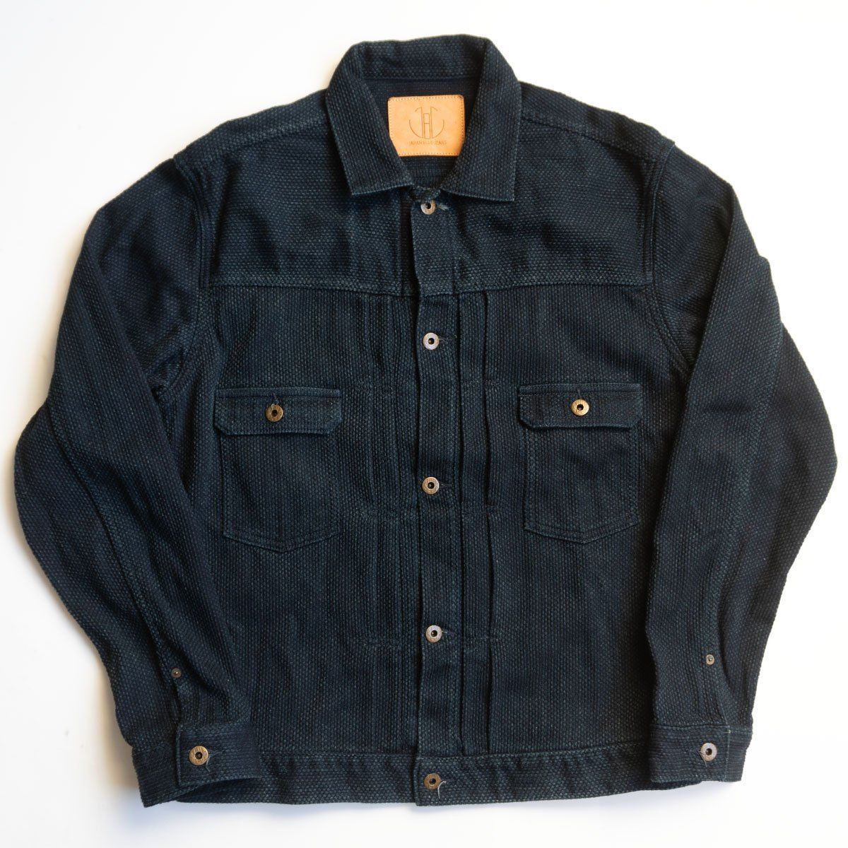 雰囲気抜群】 JAPAN BLUE JEANS 【11oz Type 2nd SASHIKO JACKET】44