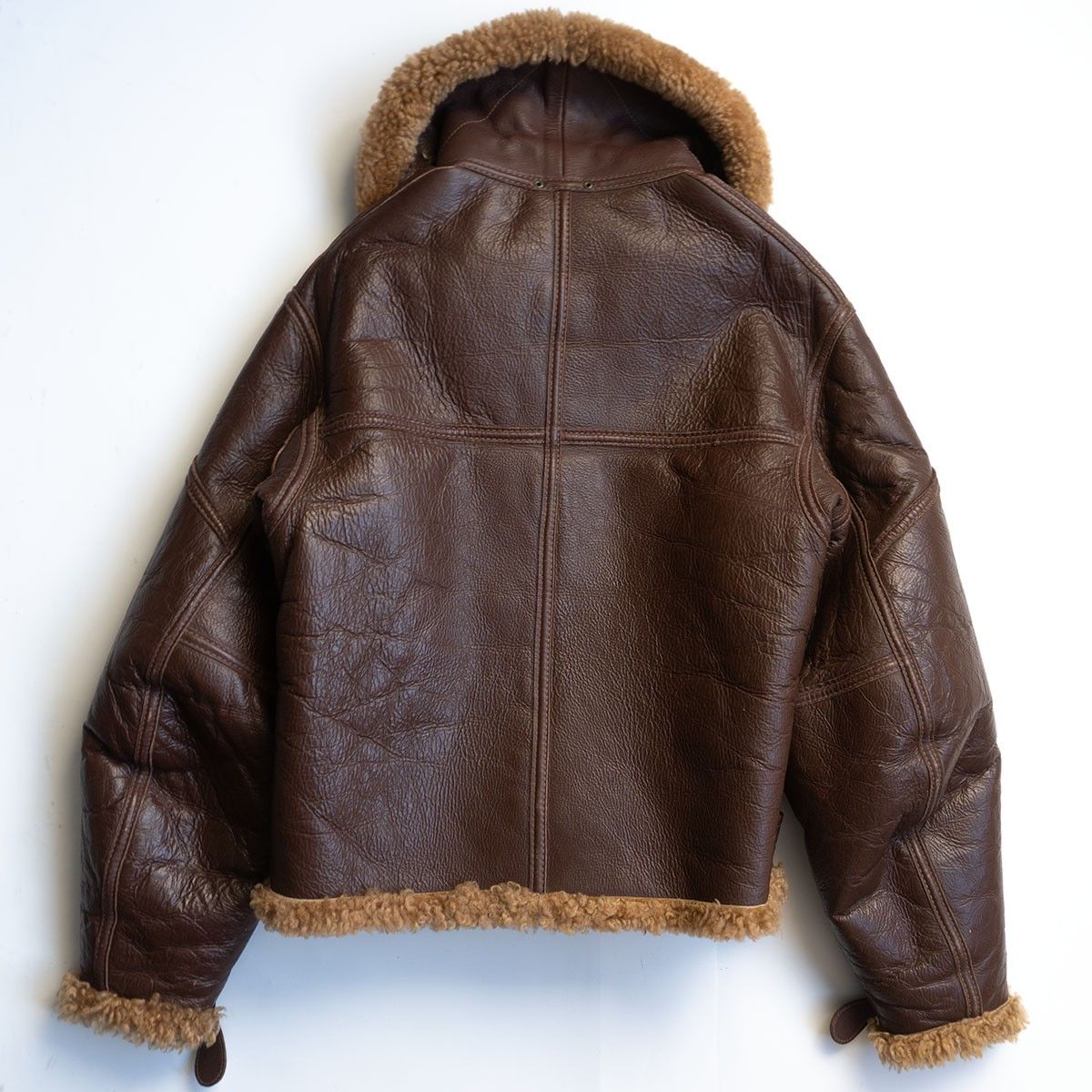 サイズ42 EASTMAN LEATHER CLOTHING RAF IRVIN ムートン フライトジャケット アーヴィン レザー イーストマン 25110350