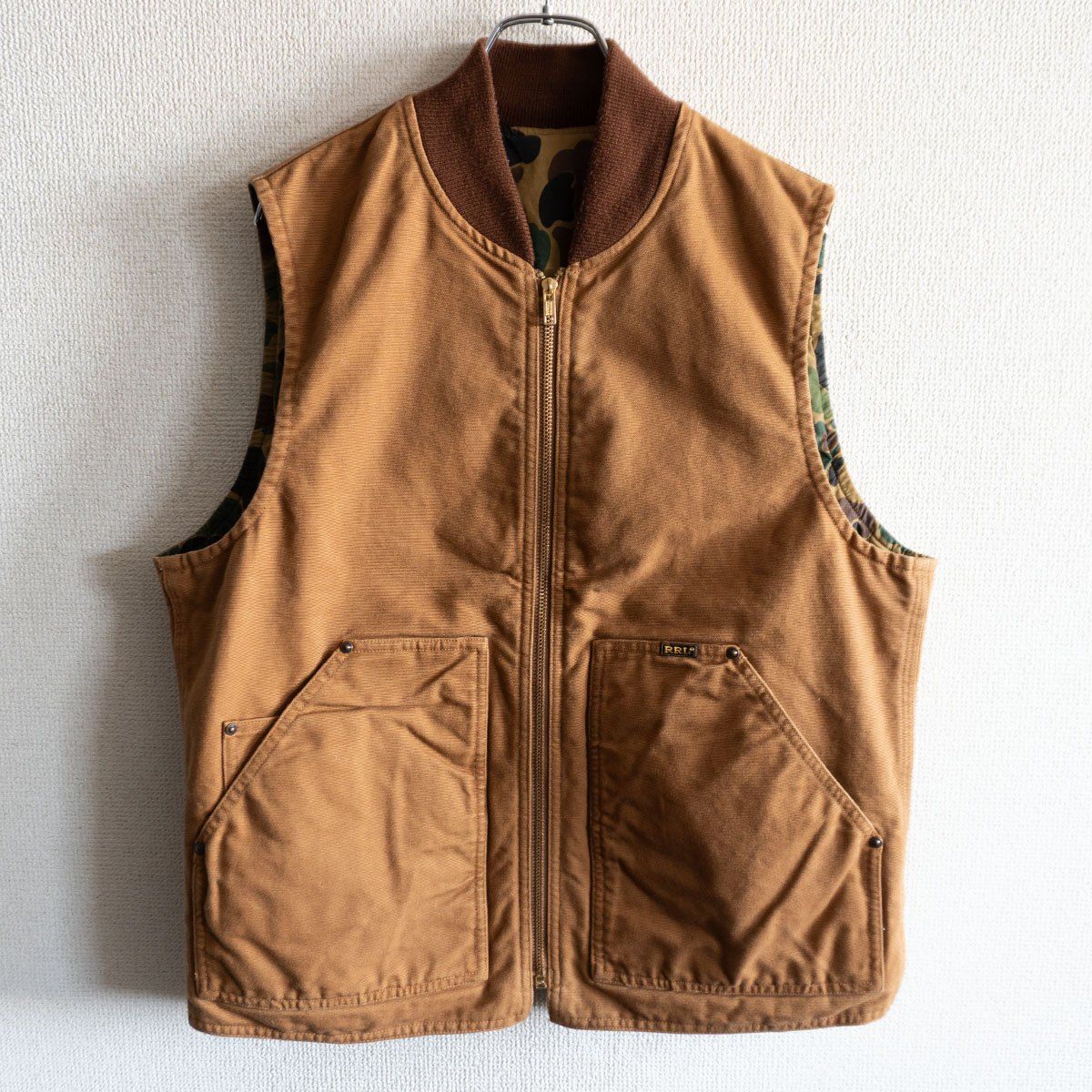 RRL REVERSIBLE COLEMAN VEST リバーシブル ダック ベスト ダブルアールエル 25110356