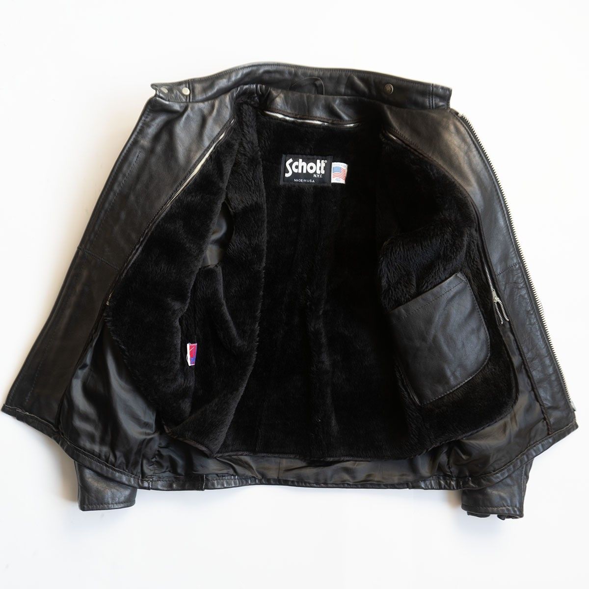 ボアライナー付き レザー