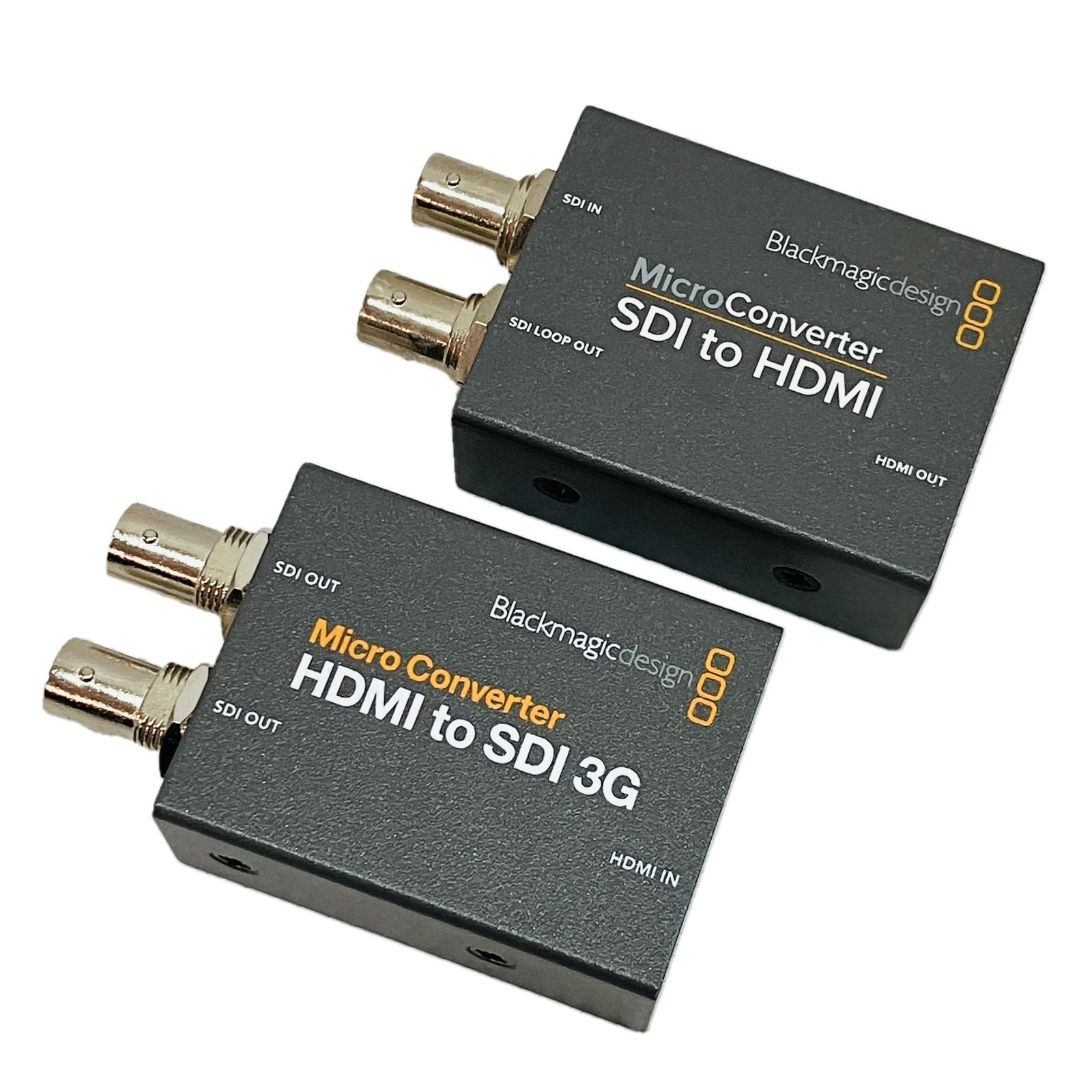Blackmagic design マイクロコンバーター SDI to HDMI HDMI to SDI 3G 2点セット 映像制作 C10612070