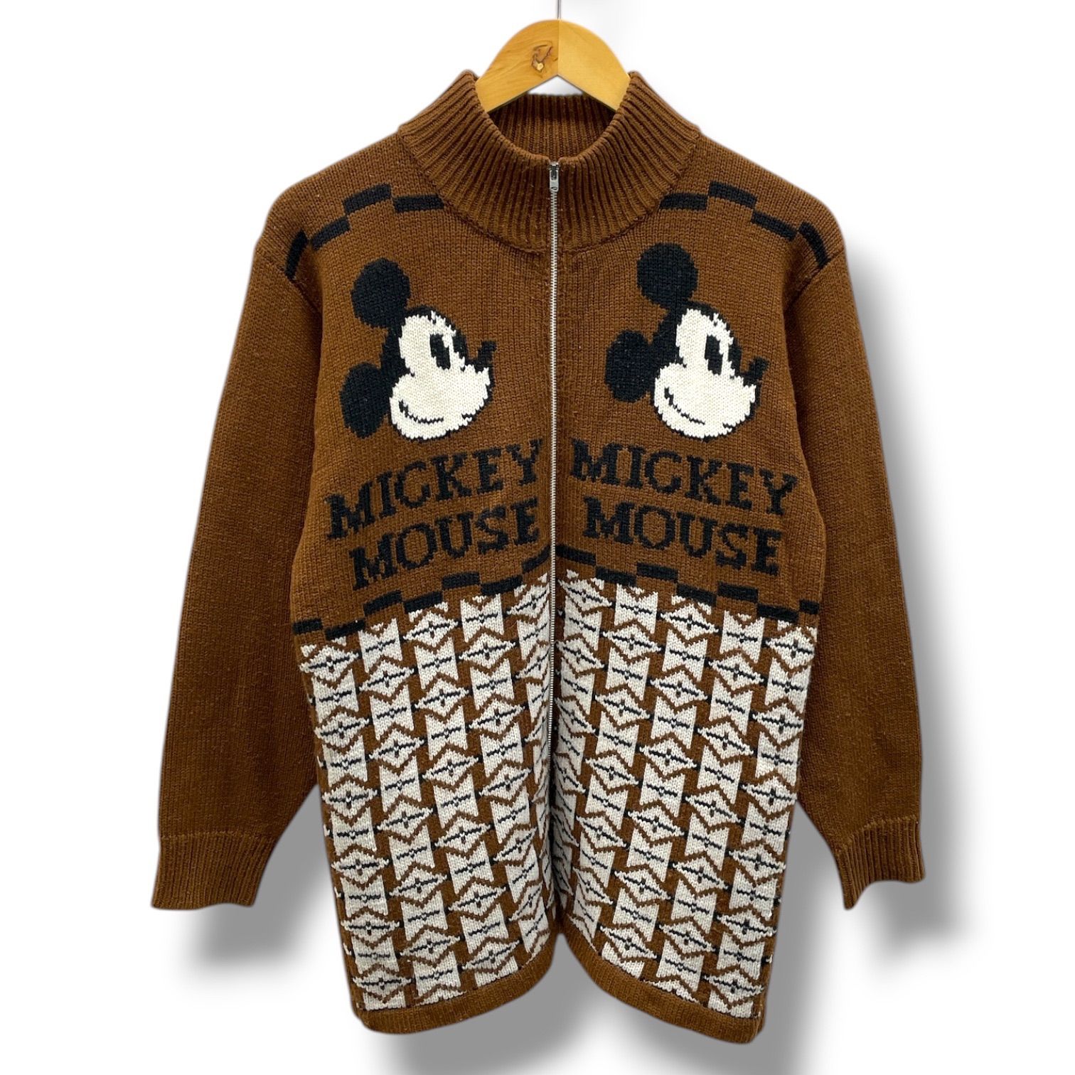 ディズニーランド　ミッキー　カーディガン　☆レア☆　ヴィンテージ 36921130B_18_D_215.jpg
