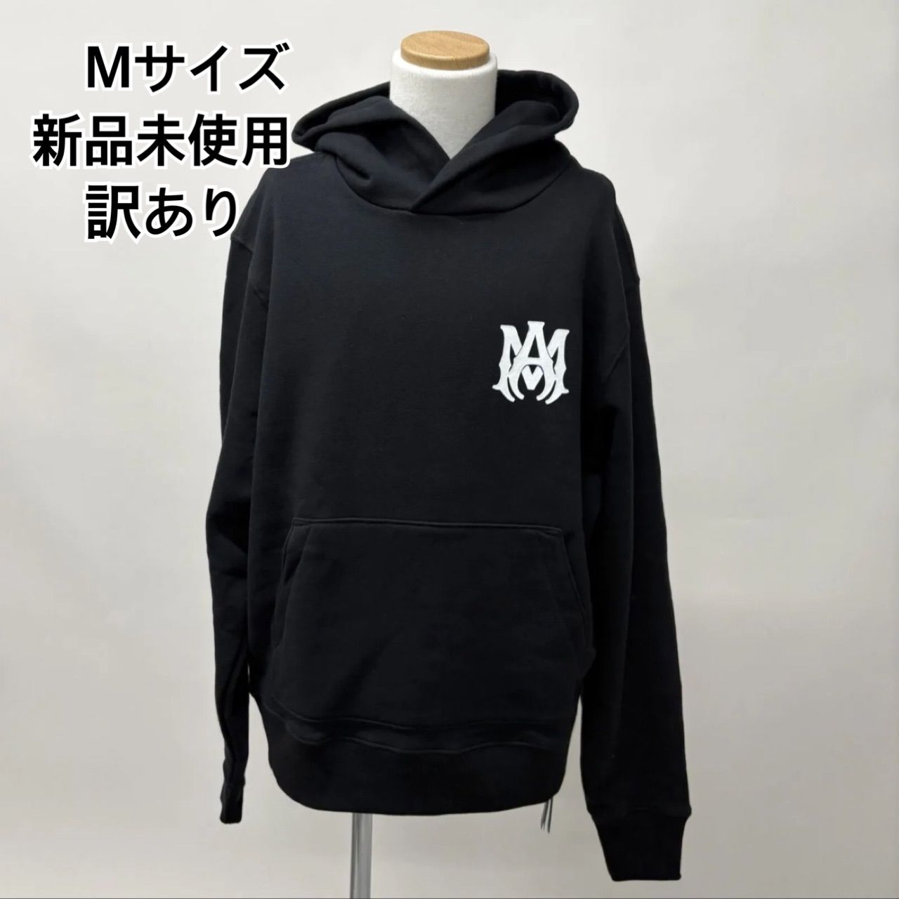 新品未使用訳アリ】Mサイズ AMIRI ロゴパーカー アミリ MA CORE LOGO