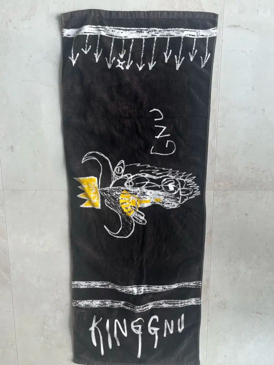 キングアジアツアー The greatest unknown タオル