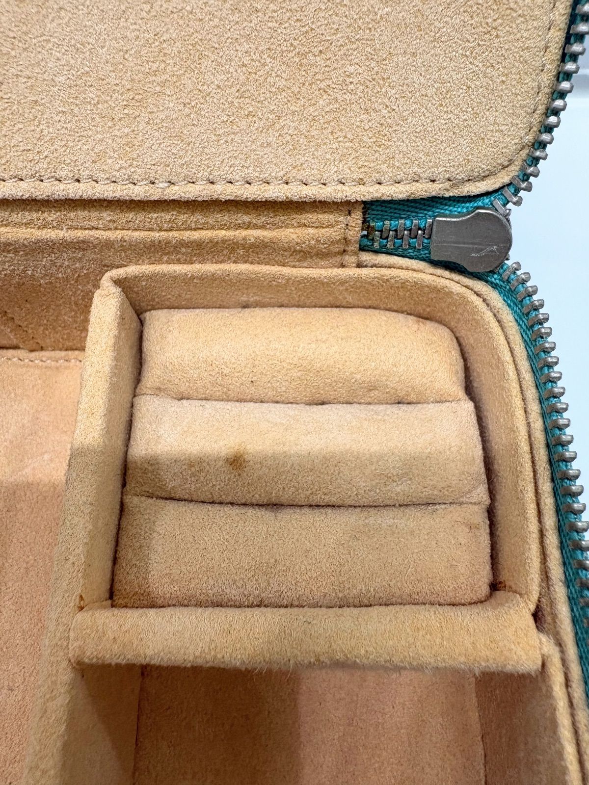 ティファニー レザー アクセサリーケース ティファニーブルー TIFFANY