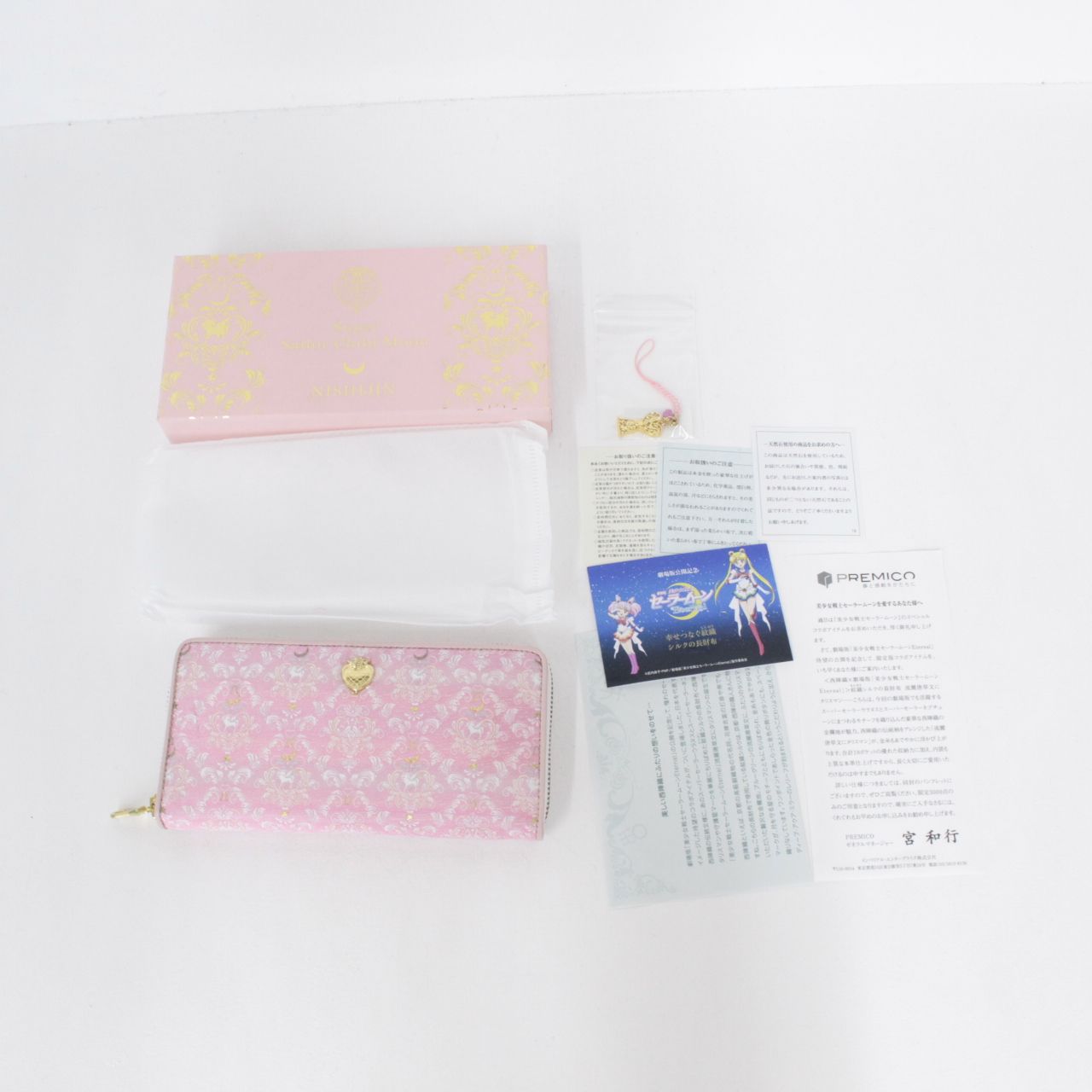 西陣織 シルク スーパーセーラーちびムーン財布 西陣織×劇場版「美少女