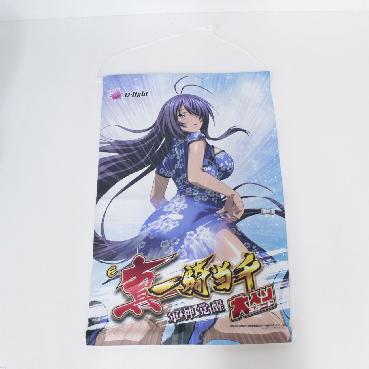 ☆加古川物流】中古 e真・一騎当千 軍神覚醒 関羽雲長 タペストリー