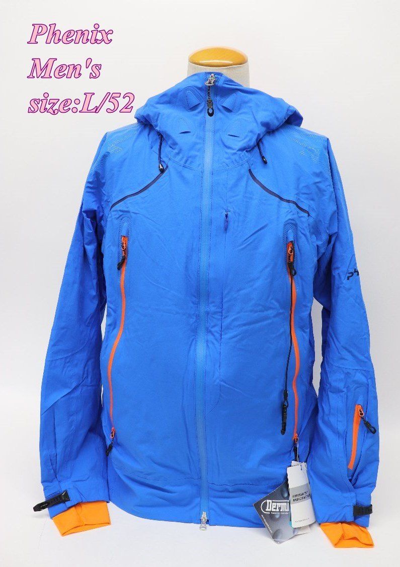 Phenix フェニックス メンズ スキージャケット L 52 ブルー ES3720T21 スポーツ トップス アウター R2511-074