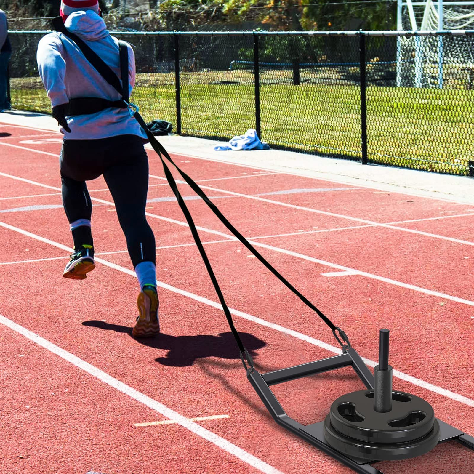 数量限定】Kipika ウェイトスレッド、ワークアウトそり、フィットネス