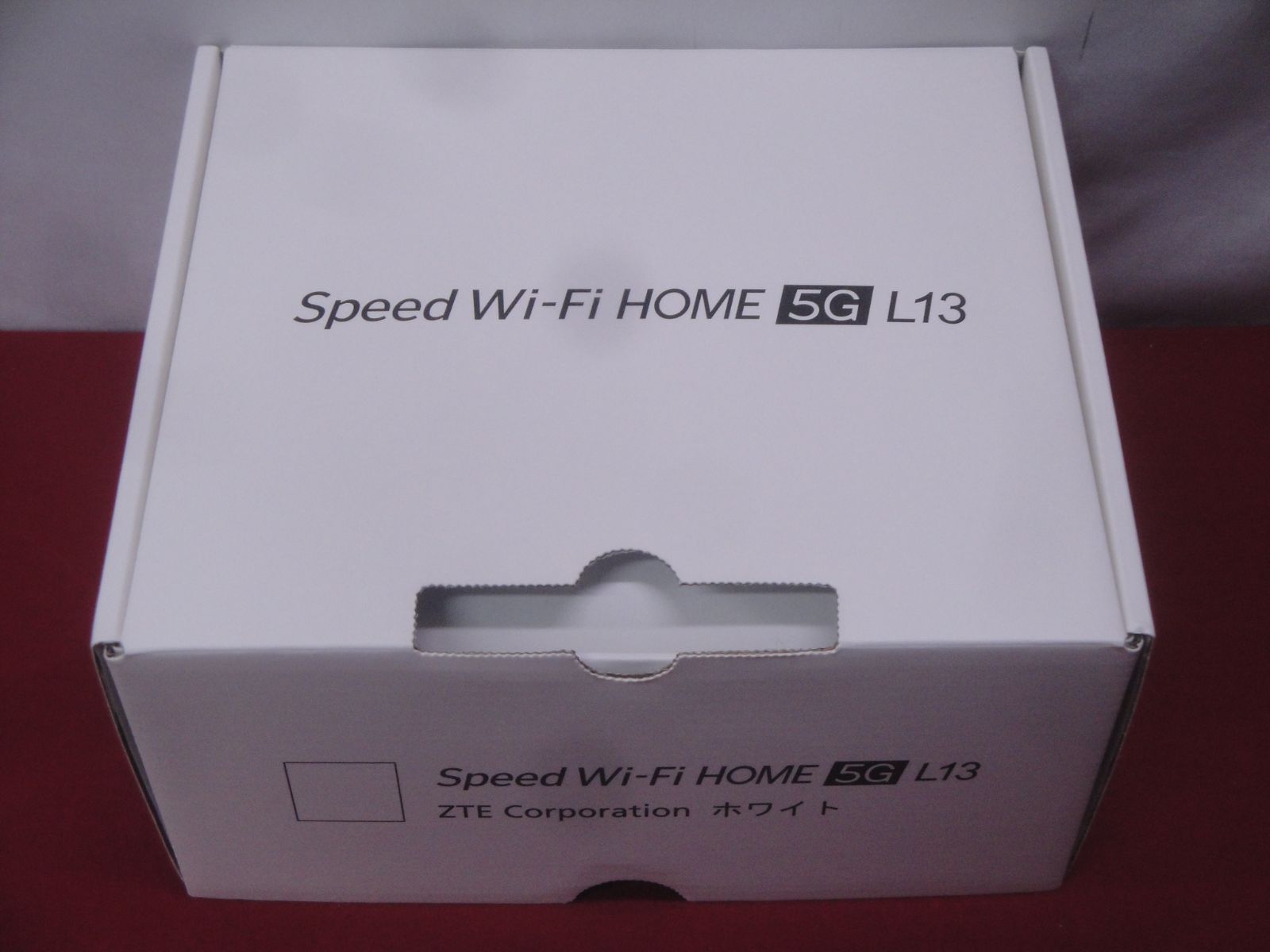 通電OK み Speed Wi-Fi HOME 5G L13 ZTE Corporation ホワイト 314