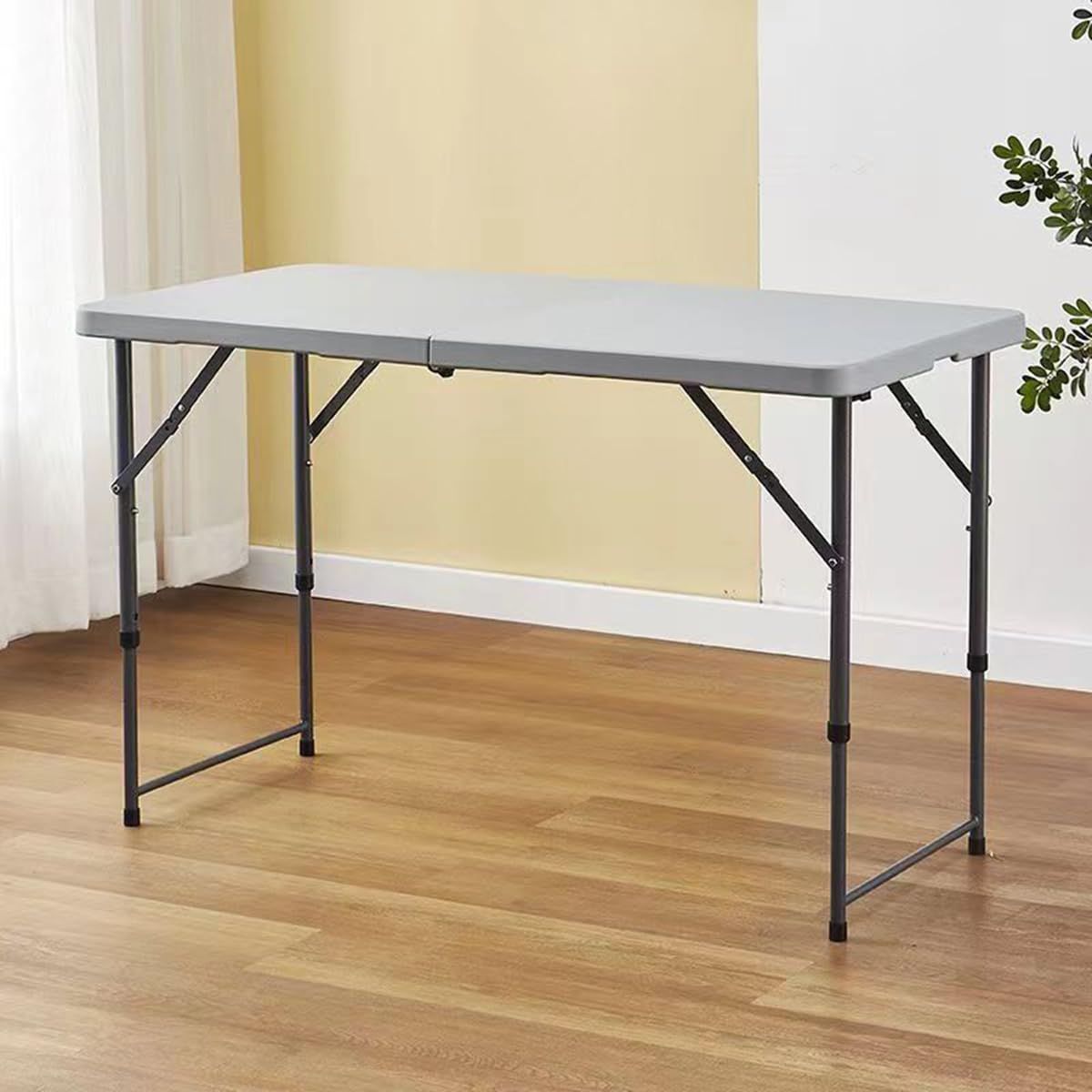 数量 折りたたみテーブル アウトドア 作業テーブル ダイニングテーブル アウトドア ポータブルテーブル 大きい 軽量 持ち運び 室内 屋外 ピクニック キャンプ 耐荷重120kg 180cm OLIVEOS_COM_TR