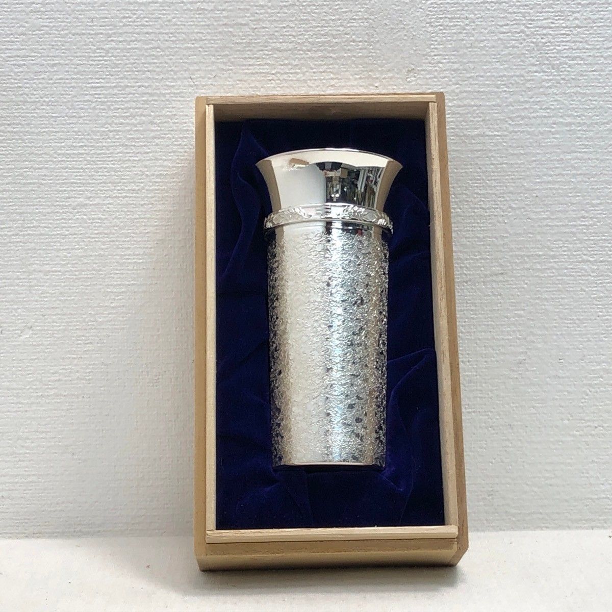 伝統工芸士 上田耕造 耕雪 純銀タンブラー シルバー 148g