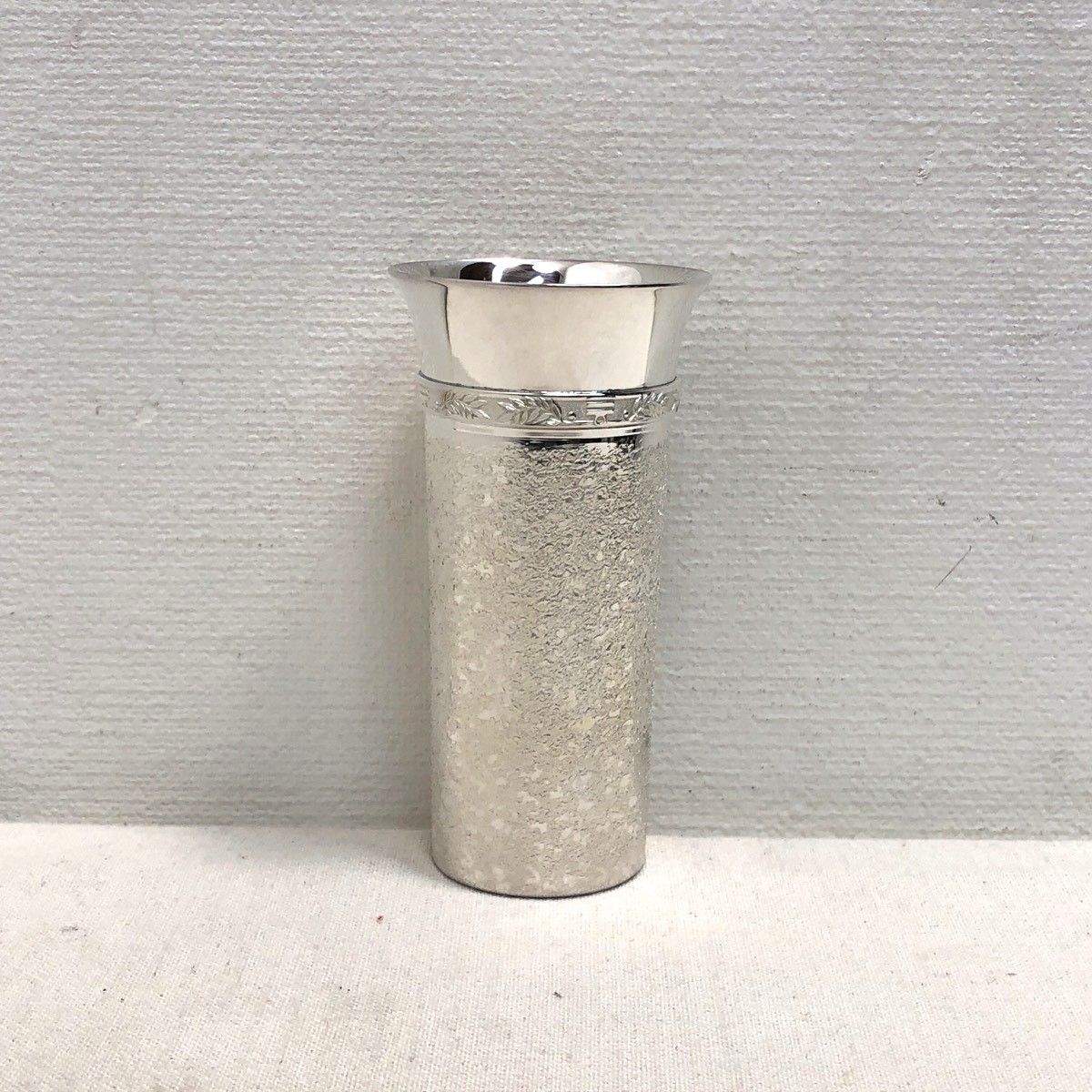 伝統工芸士 上田耕造 耕雪 純銀タンブラー シルバー 148g