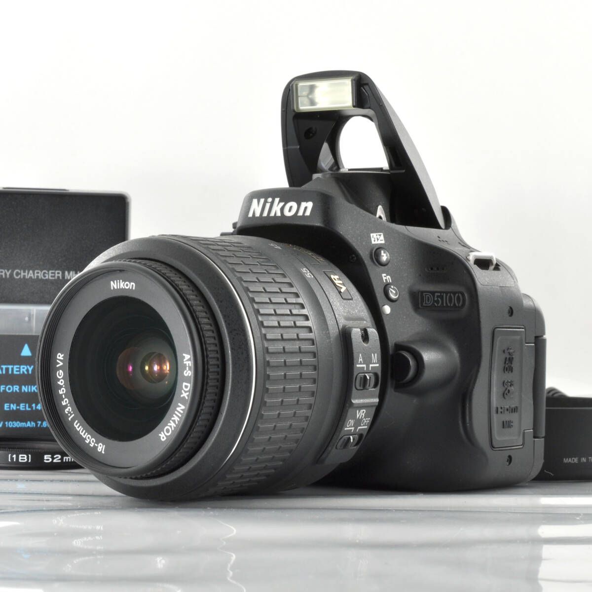 Nikon ニコン D5100 AF-S 18-55mm DX NIKKOR VR Camera G 1円~通電のみ