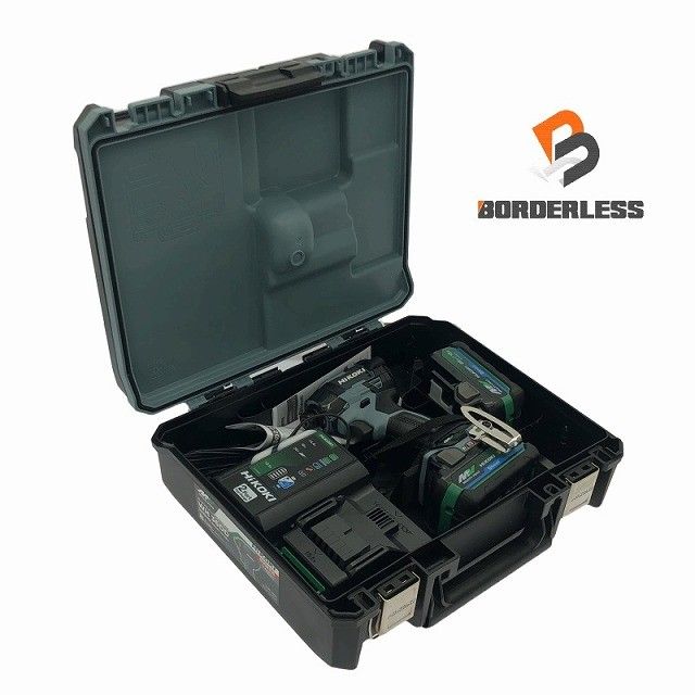 色 HiKOKI ハイコーキ 36V コードレスインパクトドライバー WH36DD 2XHSZ IG アイスグレー フルセット118429