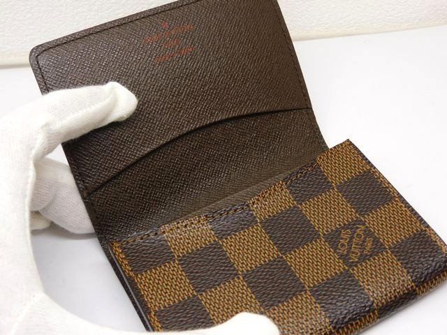 ヴィトン N 62920 CA 5111 カードケース 名刺入れ ダミエ アンヴェロップカルトドゥヴィジット LOUIS VUITTON 7 K