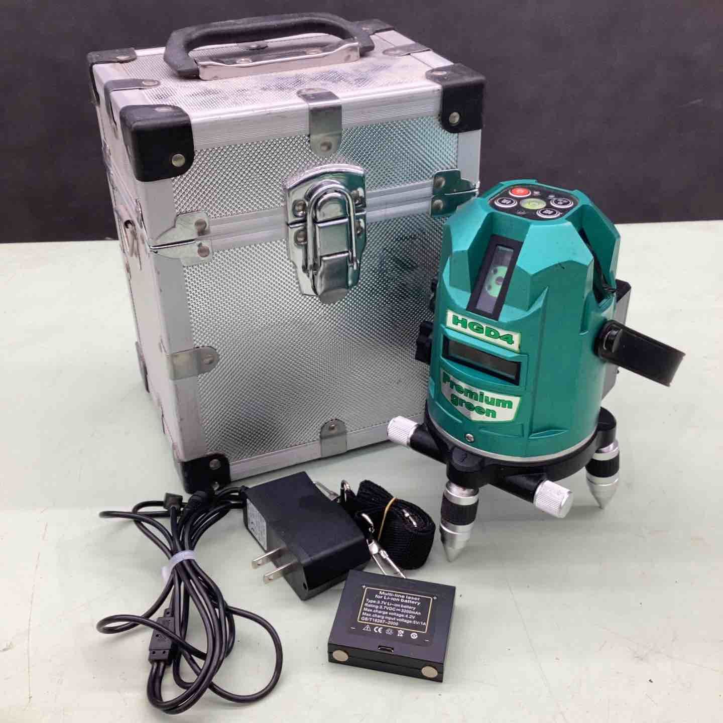 LTC グリーンレーザー墨出し器 HGD4 充電池 充電アダプタ 越谷店