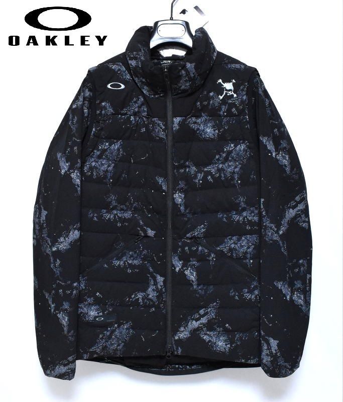 オークリーゴルフ スカル トランスフォーム ダウンベスト 3.0 M 日本サイズ FOA405725 ブラック